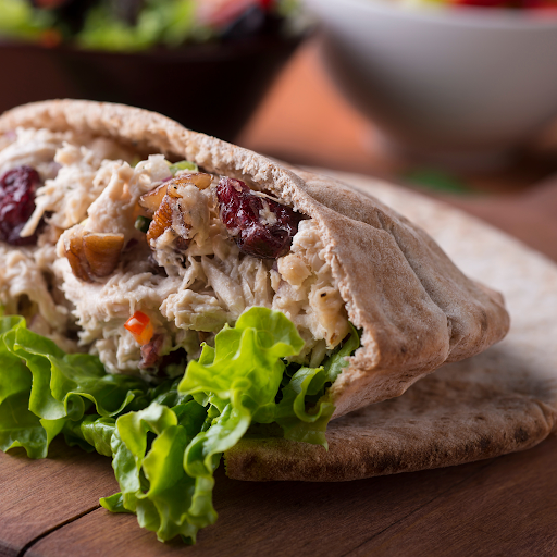 leftover chicken salad ideas-pita pocket