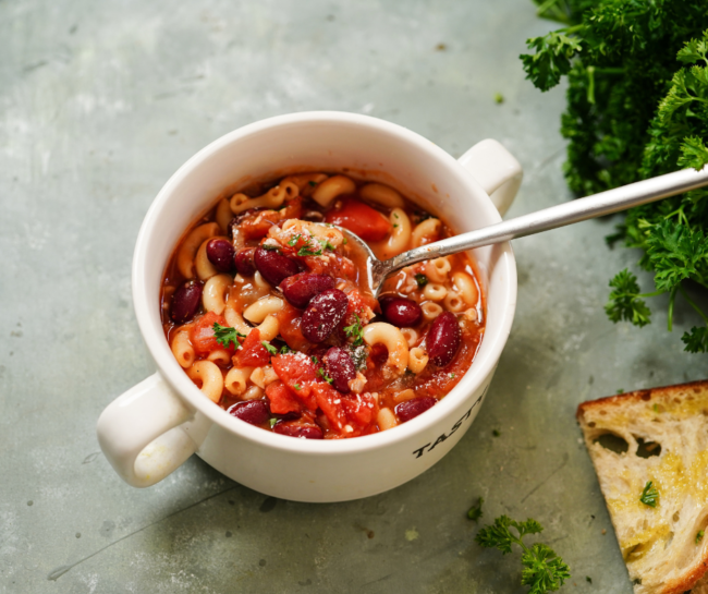 pasta fagioli vs minestrone-Fagioli