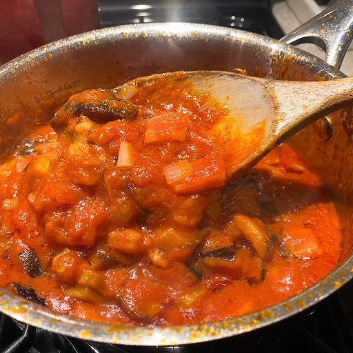 sauteed eggplant