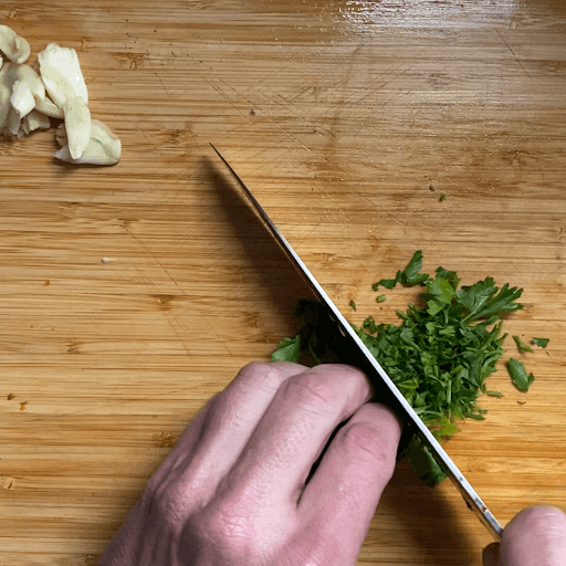 italian roasted peppers recipe-fresh herbs