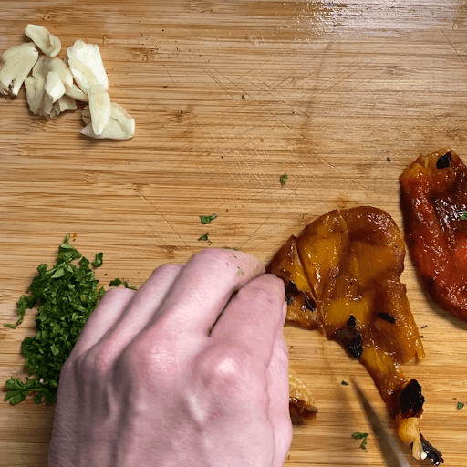 slicing peppers