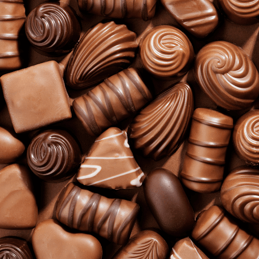 different types of chocolate-different kinds