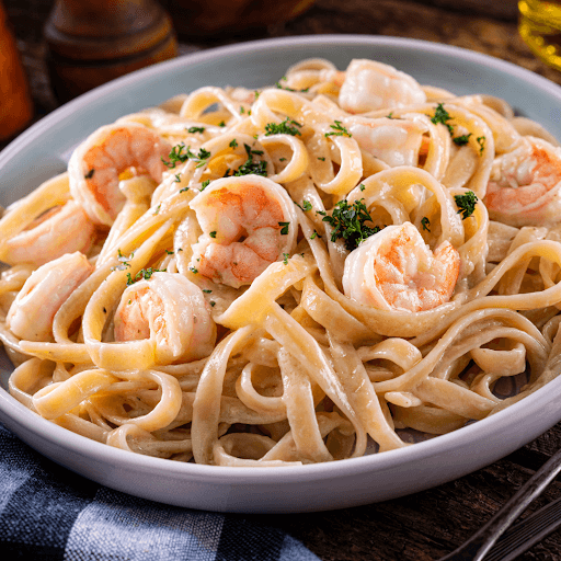 Shrimp Pasta with Creamy Sauce (Shrimp Alfredo & More)
