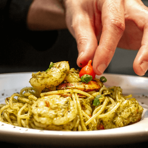 Shrimp Pasta with Lemon & Herbs