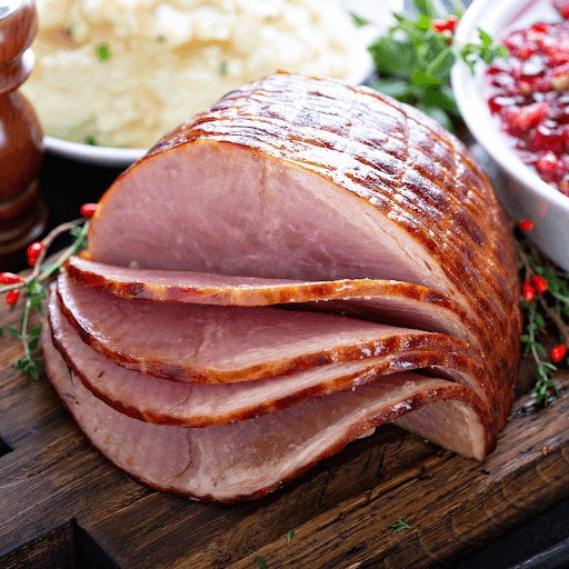 christmas party entree ideas-Smoked Spiral Ham