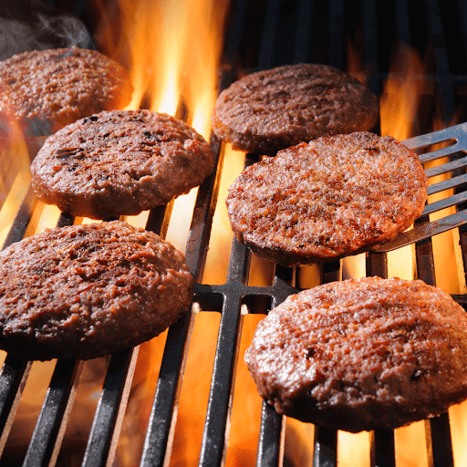 can you grill frozen hamburger patties-flip the patties