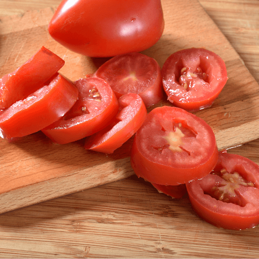 how to dice roma tomatoes-Slice