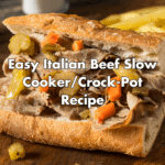 italian beef crock pot
