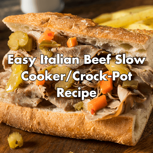 italian beef crock pot