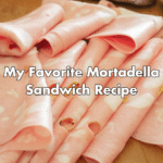 mortadella sandwich