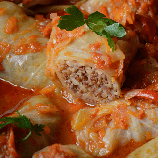 stuffed cabbage rolls-Make the Filling